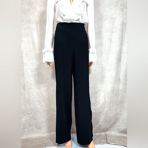 NWT - Elie Tahari Black Wide Leg Pants
